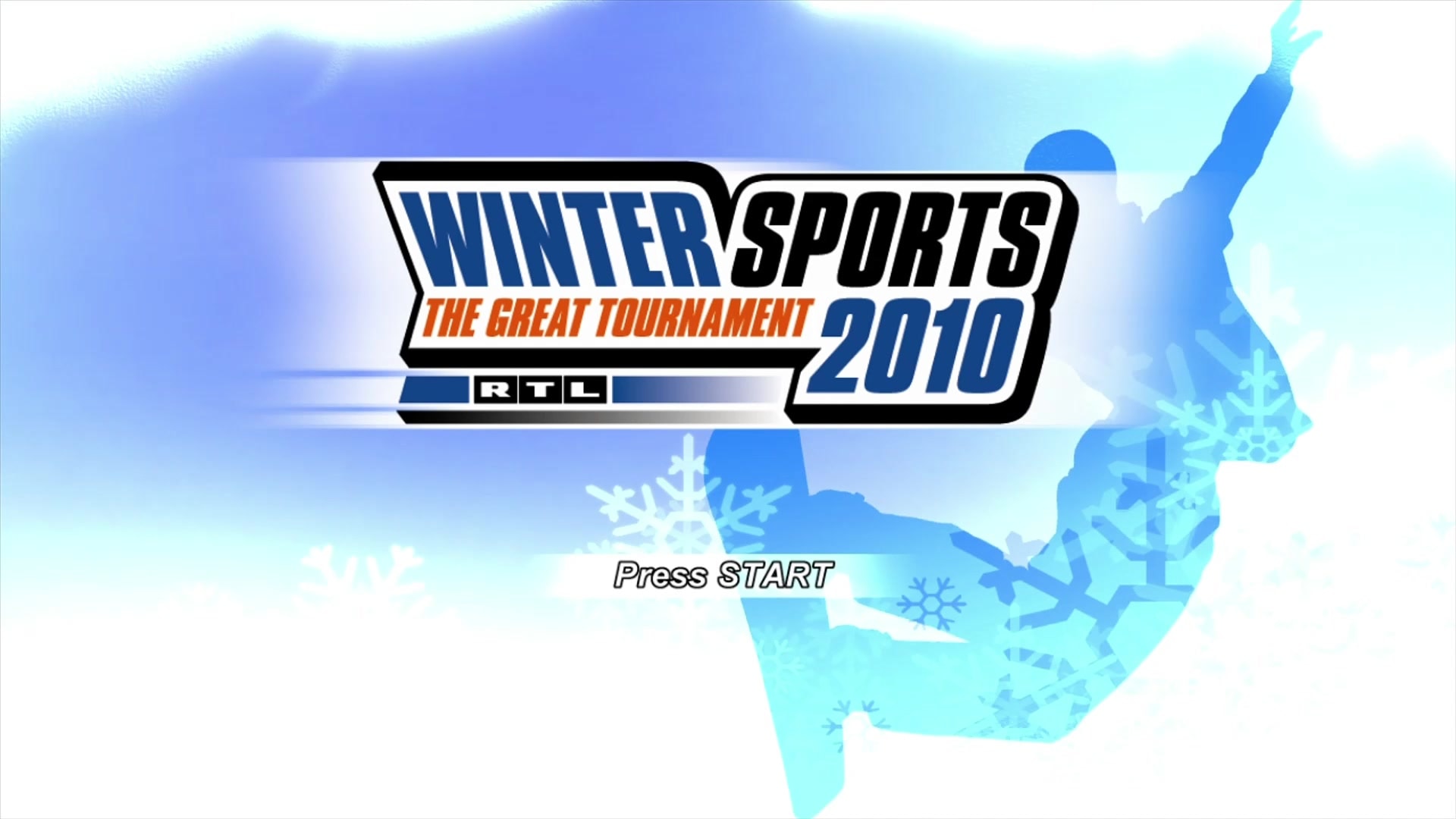 Winter Sports 2 The Next Challenge title screen for Xbox 360